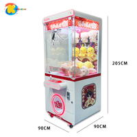 Machine à griffes d'arcade pour peluches, certifiée CE, 110/220V, multicolore, personnalisable en anglais, pour centres de divertissement