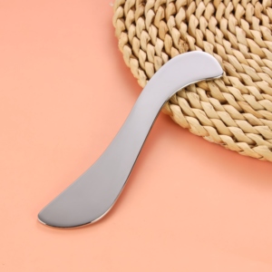 Grattoir musculaire en acier inoxydable 304, masseur facial Gua Sha, outil pour tissus mous et fascia, écologique, lifting complet du corps - Product Image 1