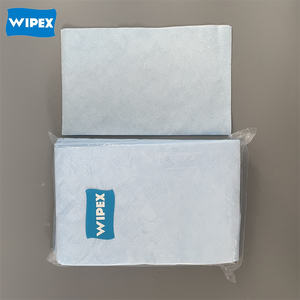 Paño de microfibra no tejido para pulir, toallitas sin polvo, Mineral paño impregnado de aceite, miradas impregnadas, jetables, Blanches - Product Image 6