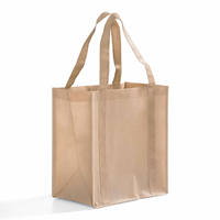 Sacs fourre-tout écologiques en non-tissé recyclé pour les courses, pour vêtements à transfert thermique, pour utilisation en supermarché