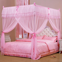 Kangheng Nouveau produit Moustiquaire carrée en polyester de style princesse pour adultes pour la maison et le camping