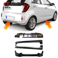 Nouveaux kits de carrosserie pour Kia PICANTO 2013-2015 Ensemble complet de carrosserie avant arrière jupes latérales Kit de carrosserie Pièces automobiles externes