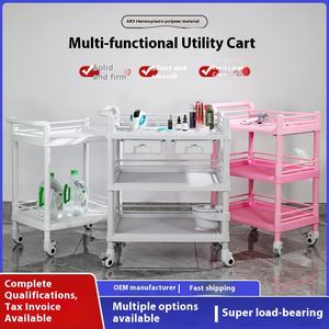 मोबाइल नाखून बाल सौंदर्य सैलून ट्रॉली अस्पतालों में चिकित्सा उपकरणों के लिए छोटे बुलबुला उपचार - Product Image 5