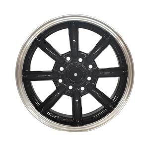 Syac ล้อรถขนาด14นิ้วล้ออัลลอย R14x5.5j PCD4x100/4x114.3สีดำขอบเงาล้อรถโดยสาร - Product Image 1