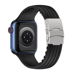 สายรัดซิลิโคนสำหรับ <span class=keywords><strong>Apple</strong></span> <span class=keywords><strong>Watch</strong></span> Series 8 ultra 49/41/<span class=keywords><strong>45mm</strong></span> สายเปลี่ยนสำหรับ iWatch <span class=keywords><strong>7</strong></span> 6 40mm 44mm - Product Image 1