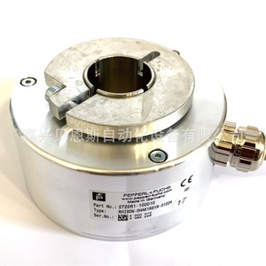 Pepperl+Fuchs Rhi90n-0eak1r61n-01024 ตัวเข้ารหัสแบบหมุนเพิ่มค่าได้ 90 มม. สำหรับเครื่องจักรงานหนักในโรงงานเหล็ก - Product Image 3