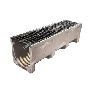 1 Meter Length Durable Roadway Precast Linear Drainage Ditch Drain Channel