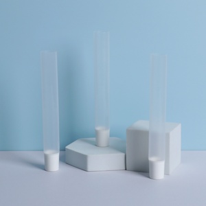 Wholesale Custom Transparent Lip Balm Squeeze <b>Tubes</b> with Soft <b>Plastic</b> Lid Custom Sizes and Colors for Skin Care - Product Image 3