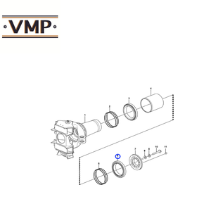 Rodamiento VOE 15061411 para Camiones Articulados Volvo, Marcas VMP, Alta Calidad, Nuevo, Repuestos para Maquinaria de Construcción - Product Image 2