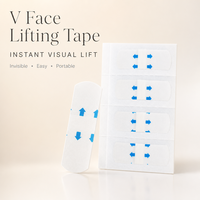 Bande de lifting facial invisible et transparente pour le visage, bandes de lifting pour la ligne du menton en V