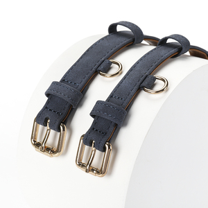 Op maat gemaakte hondenriem van suède leer in de kleuren XS, S, M, L, hoge kwaliteit, waterdicht, met eigen label. - Product Image 2