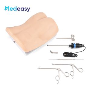 Simulateur de formation en chirurgie de la colonne vertébrale par endoscopie biportale unilatérale Medeasy Factory, avec instruments UBE - Product Image 1