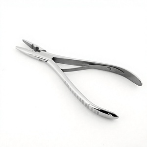 Best Quality Custom Hair Extension pliers Mini Crimper Volume Pliers 7 Inches Silver Color Microbeads plier Hair Extensions Tool - Product Image 1