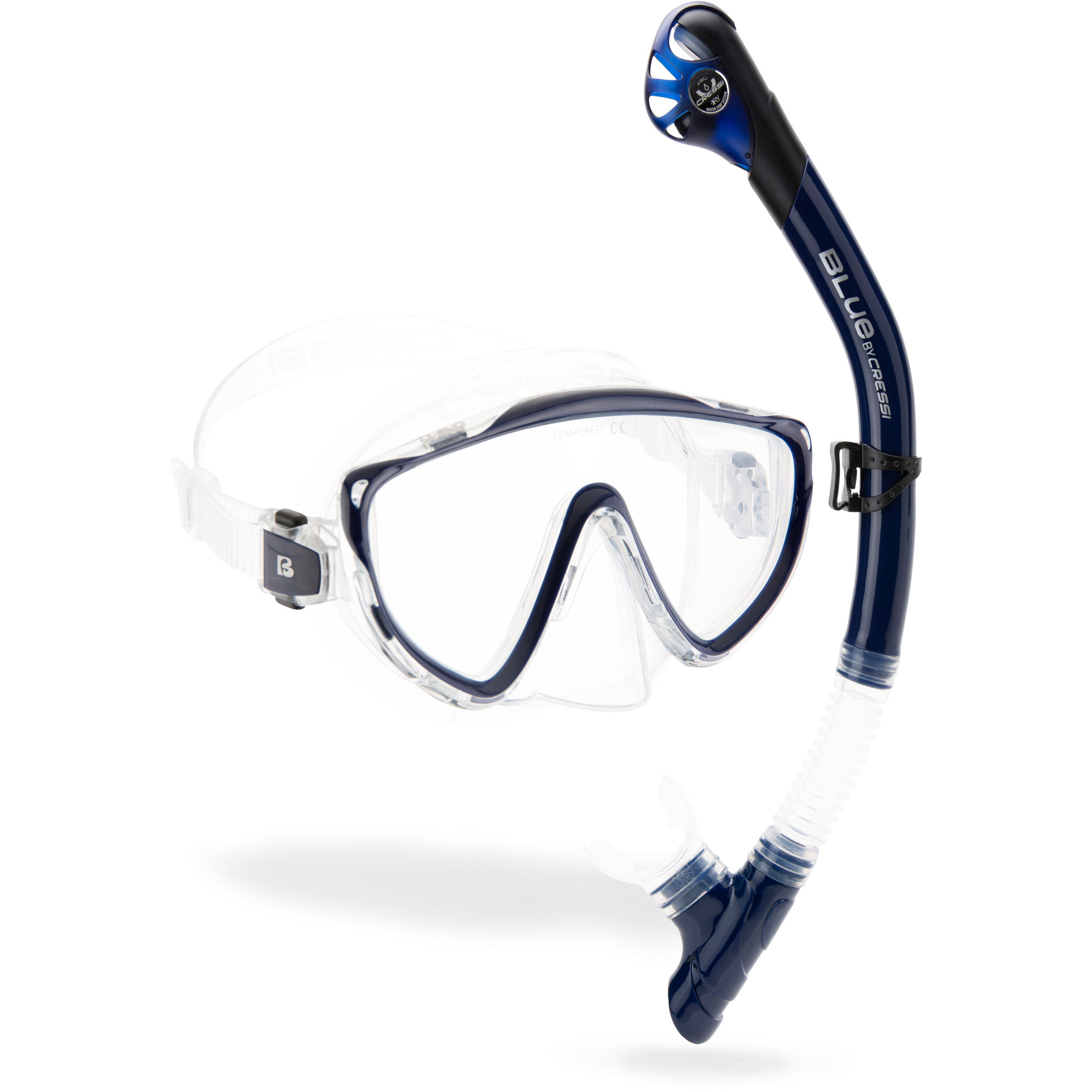 Klar / Blau Marineblau