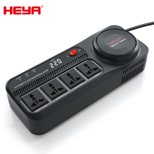 1000VA電力 220Vソケット AC自動電圧調整器 安定器 AVR 4つの出力ソケット付き - Product Image 1