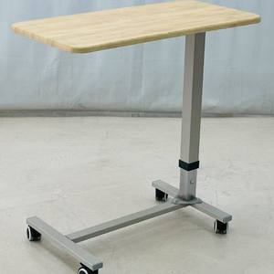 Table de repas et de soins en acier épaissi pour patient, table médicale mobile de rééducation, table de chevet réglable en hauteur pour - Product Image 1