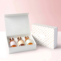 Boîte cadeau de luxe en carton ondulé personnalisé, écologique, recyclable, solide, avec lamination mate pour crème pour le visage