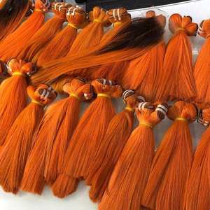 Trame de cheveux vierges bruts non transformés Extensions de cheveux de trame de cheveux humains à double étirage Style naturel Qualité internationale - Product Image 5