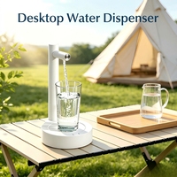 Distributeur d'eau intelligent ABS entièrement automatique, alimenté par batterie, chaud/froid/temperé, pour la maison, les voyages, les hôtels, les voitures et les camping-cars