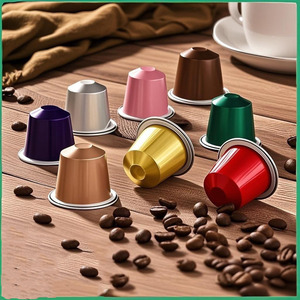 Offre Spéciale 15ml feuille d'aluminium vide pour dosettes de café compatibles filtre fond papier anneau couvercle sans caoutchouc - Product Image 6