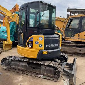 Miniexcavadora Komatsu PC55MR Usada, Excavadora de 5.5 Toneladas, PC35 PC40 PC50 PC55 PC60 PC70 PC78, Motor Diésel, Buen Rendimiento, Origen Japón - Product Image 1