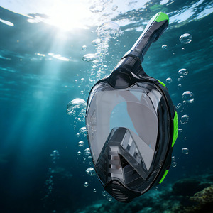 Full Face Snorkel Mask MZ1531 Anti Fog 180 Degree View Diving Goggles For Adults And Children - Product Image 1