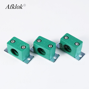 Klem pipa plastik ringan, klem tabung pipa hidrolik tugas ringan 1/4 "hingga 3", klem pipa tunggal standar dengan baut mur - Product Image 6