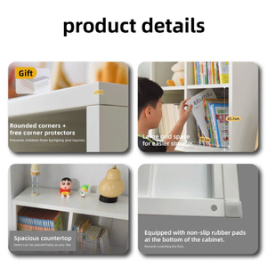 Armario de Almacenamiento con Rejilla Resistente, Gran Capacidad y Alta Capacidad de Carga, Estantería Multiusos para Dormitorio y Sala de Estar - Product Image 2