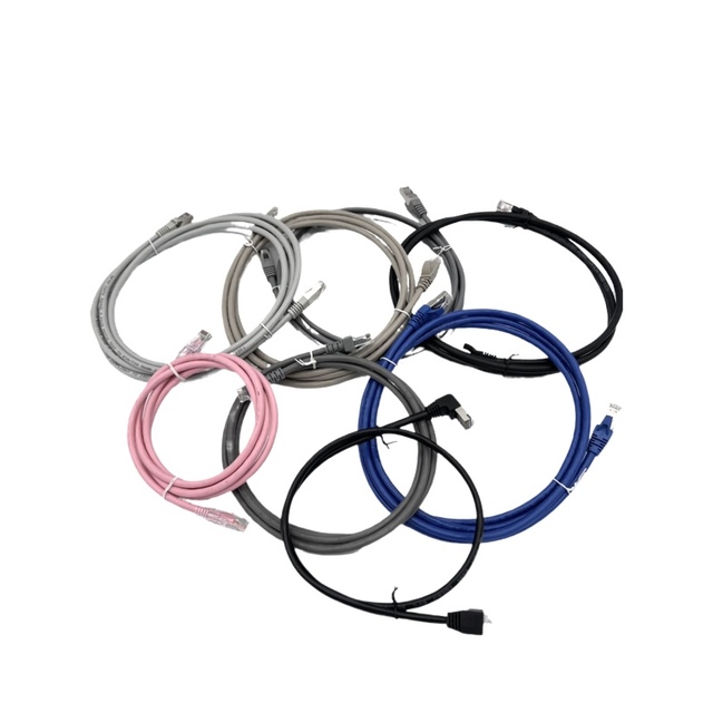 Manufacturers High Speed 0.5-50m Cat 6 FTP Patch Cord with RJ45 Plug CE/ROHS Certified PVC LSZH Jacket Copper Network Cable