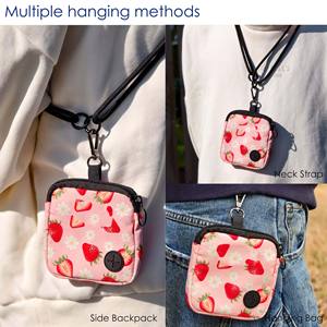 Free sample Amaz Hot Selling Pet <b>Treat</b> <b>Pouch</b> Bag Portable Pet Snack Outdoor <b>Dog</b> Walking Bag Silicone Pet Feeding Training Bag - Product Image 5