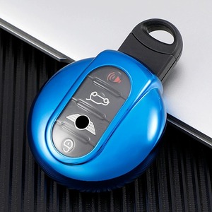 Étui de protection souple en TPU DM Premium pour clé de voiture BMW <span class=keywords><strong>Mini</strong></span> Countryman <span class=keywords><strong>Cooper</strong></span> F54 F55 F56 F60, avec porte-clés <span class=keywords><strong>et</strong></span> pochette - Product Image 5