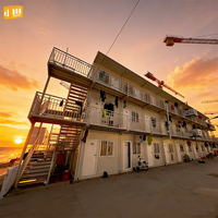 Maisons de jardin modulaires portables pliables à 2 chambres, préfabriquées, minuscules maisons, conteneurs de bureau pliables d