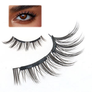 Pestañas Magnéticas 3D Reutilizables de Etiqueta Privada al por Mayor, Pestañas Postizas Magnéticas Naturales y Suaves con Aplicador - Product Image 1