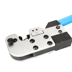 Tools CT-80 Large Wire Crimping Pliers Manual Long Arm Industrial Grade 10 AWG Front Entry High Carbon Steel - Product Image 2