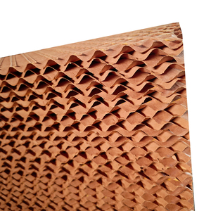 Tampon de refroidissement par évaporation en nid d'abeille en <span class=keywords><strong>cellulose</strong></span> de haute qualité personnalisable avec bordures - Product Image 2