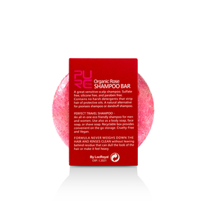 Savon pour cheveux à la rose biologique végétalien PURC, <span class=keywords><strong>meilleur</strong></span> <span class=keywords><strong>shampoing</strong></span> en barre, étiquette privée - Product Image 1