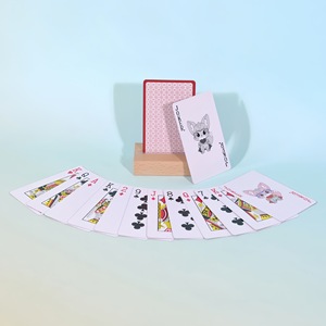 Custom <b>Playing</b> <b>Cards</b> 57x87mm Rounded Corners Waterproof Coated Paper For <b>Card</b> Games And Entertainment Venues - Product Image 1