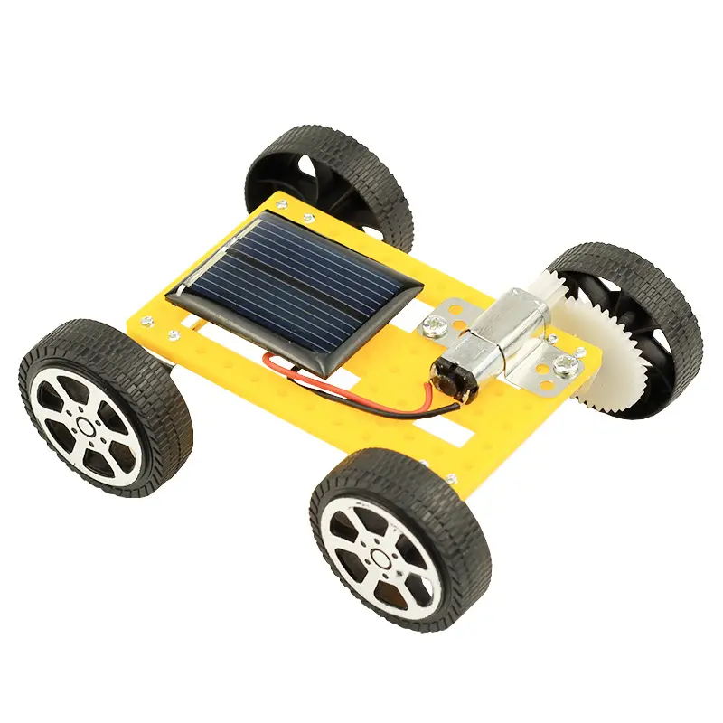 Hot sale Solar Toy Car Plastic Science Kit Solar Powered Toy Car Stem Mini Solar Car