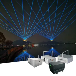 Sistema de iluminación láser para fiestas 5W Sistema Solar Led Luz de techo Luz de proyección de escenario a prueba de agua Sistema de rendimiento láser