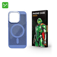 Étui de téléphone magnétique résistant aux chocs avec trou pour la bulle pour iPhone X Xs Xr 11 12 13 14 15