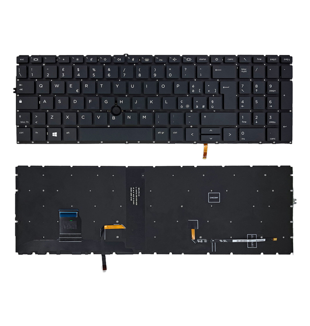 Wholesale US RU BR UK IT SP LA Layout Laptop Keyboard for HP Elitebook 755 G7 850 G7 G8 855 G7 G8 ZBook Firefly 15 G8 15 G7
