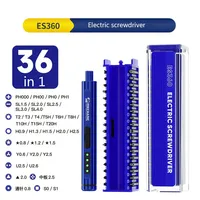 Tournevis électrique MECHANIC ES360 ES420, 5 vitesses, LED, double mode, pour réparation de téléphones et d'ordinateurs, outils de réparation de téléphones portables