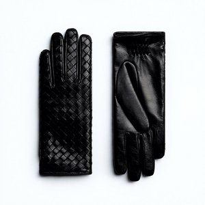Custom Womens Opera Length Leather <b>Gloves</b> <b>Touchscreen</b> Breathable Cotton Lined Winter Warm Fashion Daily Wear <b>Gloves</b> - Product Image 4