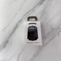Boîtes à dessert recyclables de petite taille avec poignée, qualité alimentaire, pelliculage mat, gaufrage, revêtement UV, emballage cadeau sur mesure