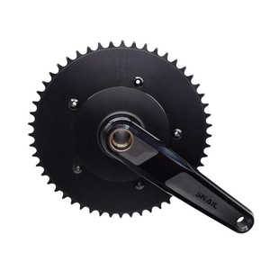 Pédalier de vélo de montagne en aluminium pour tricycle électrique, 5 trous, roue libre - Product Image 3