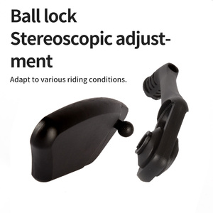 360 rotazione retrovisore grandangolare Mtb specchio per Mountain Bike specchio per bicicletta <span class=keywords><strong>da</strong></span> strada estensibile regolabile - Product Image 4