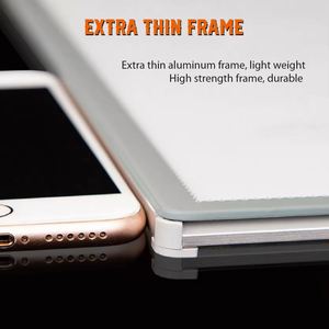 Custom Design Aluminum Alloy Acrylic Hanging Rectangle Decorative Light Menu Board Light <b>Box</b> Poster Paper LED Slim - Product Image 5