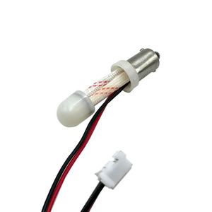 Éclairage de flipper réglable Frost Flex Pinball LED 47 BA9S 5050SMD 1 LED AC 6.3V LED à baïonnette avec câble de connexion de 70 cm - Product Image 1