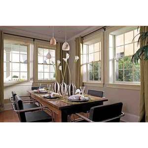 Perfiles Upvc Marco <span class=keywords><strong>de</strong></span> <span class=keywords><strong>Pvc</strong></span> en ventana con ventanas <span class=keywords><strong>de</strong></span> doble marco <span class=keywords><strong>de</strong></span> vidrio con mosquitera - Product Image 6