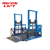 Plateforme de chargement mobile hydraulique MIFONLIFT 2000 kg 3000 kg hauteur 1,7 m pour entrepôt